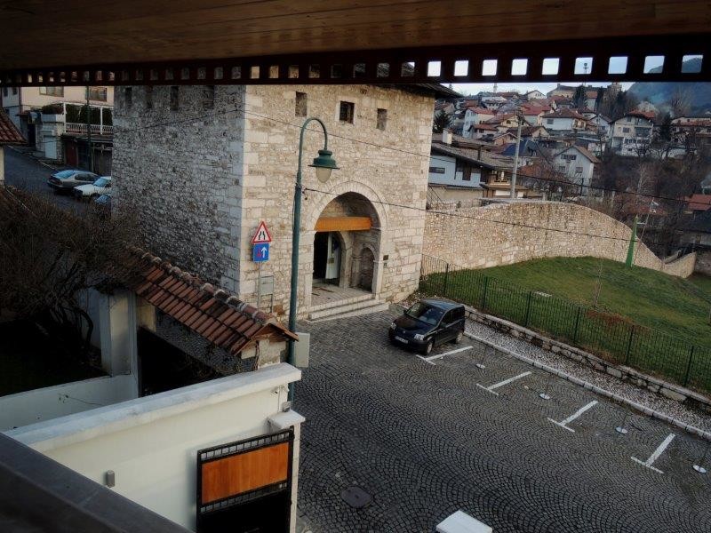 Hotel Aziza - view of city gate