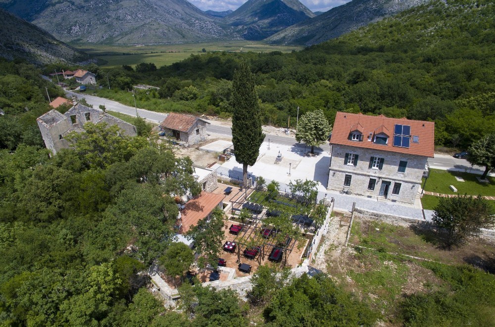 Aerial view of Hotel Stanica Ravno
