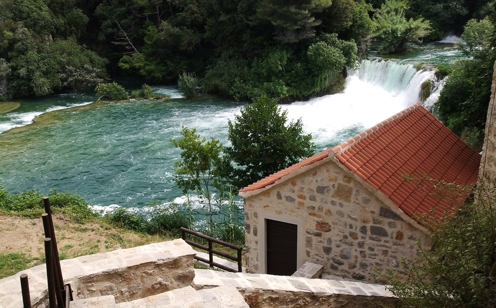 Watermill at Krka National Park