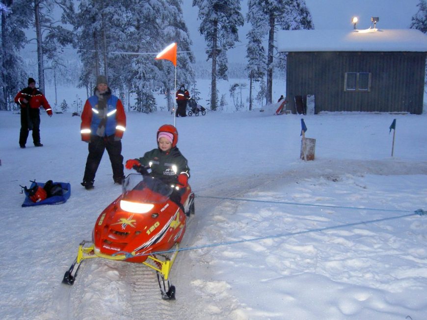 Lapland - Children's snowmobile