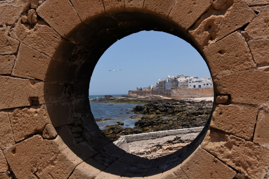 Essaouira's medina from harbour wall - www.visitmorocco.com/Moroccan National Tourist Office. Copyright is retained by the Moroccan National Tourist Office, all rights reserved.