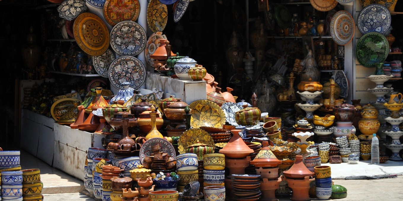 Pottery souk in Safi