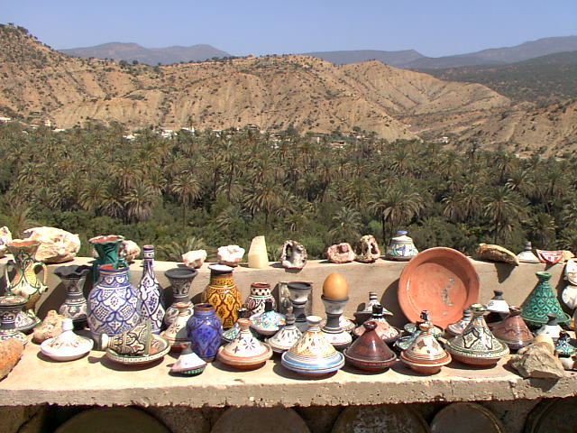 Souvenirs along the road to Immouzer