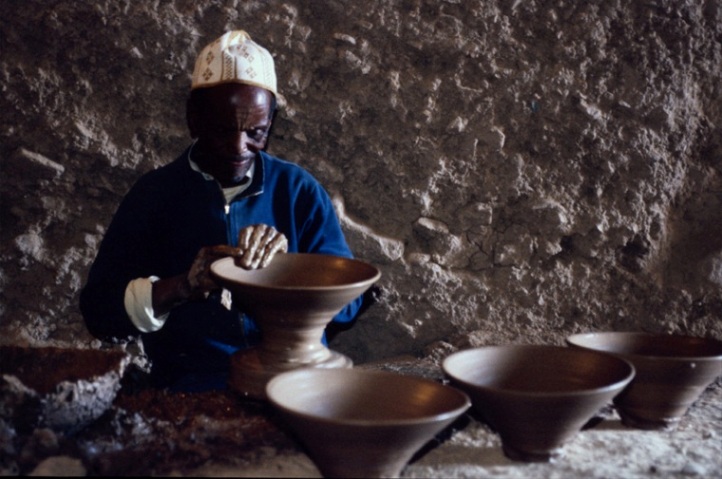 Traditional Pottery making in Morocco