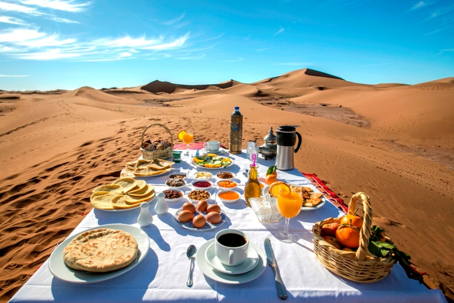 Breakfast in the Sahara