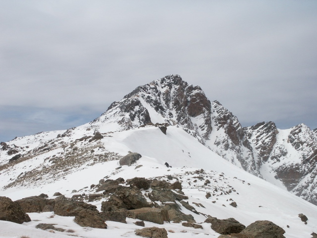 Mt Tinergwet summit, southern High Atlas